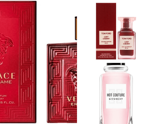 Perfume recommendations 🎀 cover photo collage