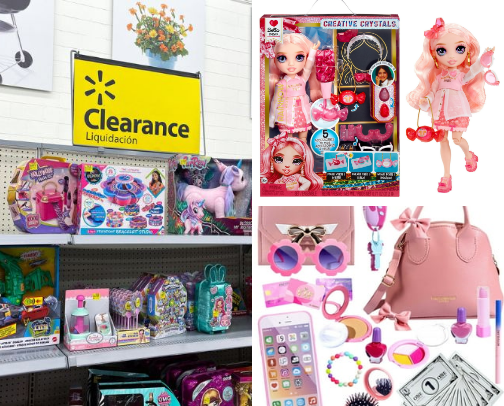 Kids Spare time toys cover photo collage