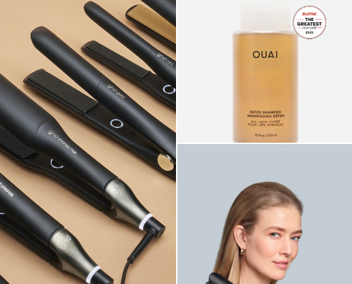 Favourite hair products cover photo collage