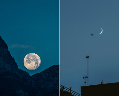 Lunar Readings: Full Moon & New Moon Messages cover photo collage