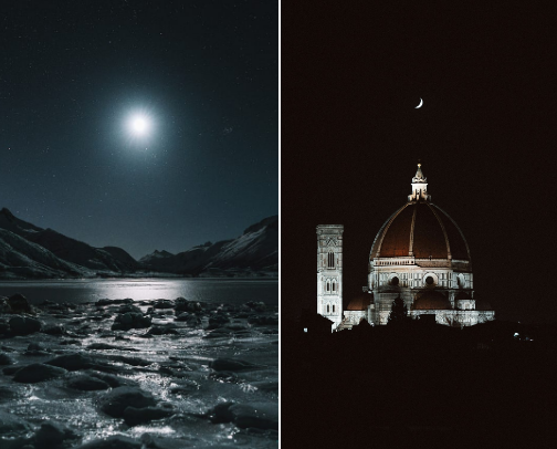 Lunar Readings: Full Moon & New Moon Messages cover photo collage