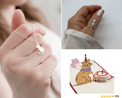 Gifts for cat lovers cover photo collage