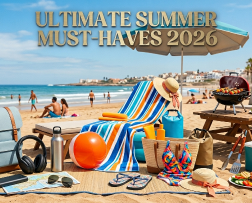 Ultimate Summer Must-Haves 2026 cover photo collage