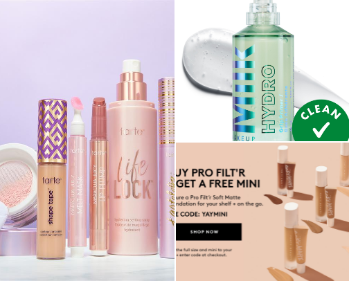 My favorite beauty recs cover photo collage