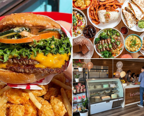 LA’s Best Vegan Gems 🥹🍔🌮🍱🍜💎 ✨ cover photo collage
