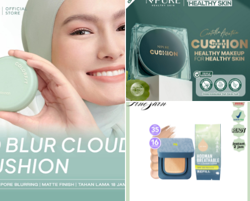 Breathable Coverage | Best Local Cushions for Oily and Acne–prone Skin cover photo collage