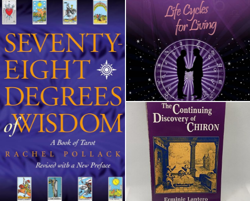 Reads on Astrology, Tarot, Mysticism, and Myth cover photo collage