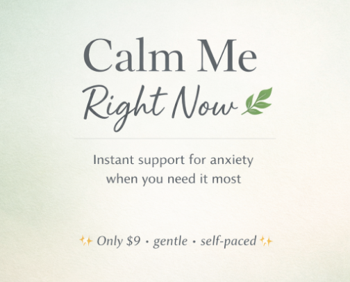 Calm Me Down Right Now cover photo collage