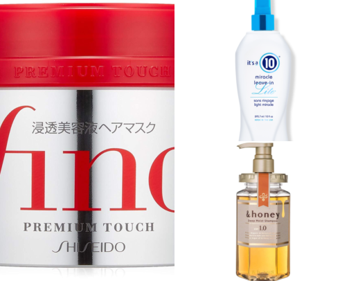 Hair products for frizzy hair ✨ cover photo collage
