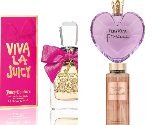 My go to perfumes cover photo collage