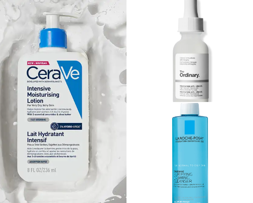 Skincare must-haves cover photo collage