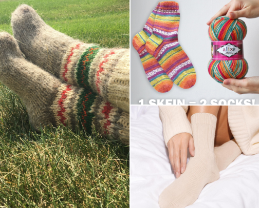 Handmade Socks That Finally Stopped My Feet From Screaming On Long Walks cover photo collage
