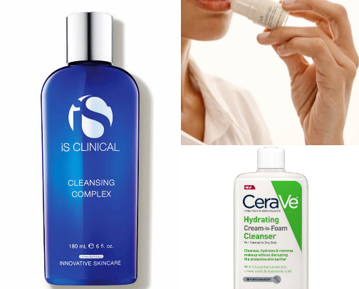My Skincare Essentials List (acne prone friendly) cover photo collage
