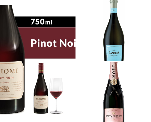 Wine -Red, White & everything in between cover photo collage