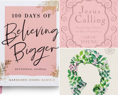 Devotionals That Hit Different: Must-Haves for Women Who Mean Business cover photo collage