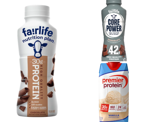 Protein necessities cover photo collage