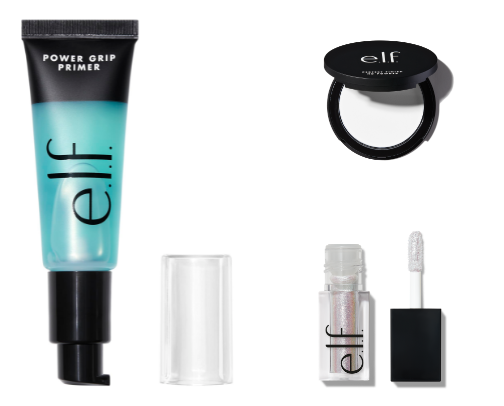 Elf makeup essentials cover photo collage