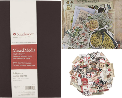 Essential Junk Journaling supplies for Creative Souls: Must-Have Tools & Materials cover photo collage