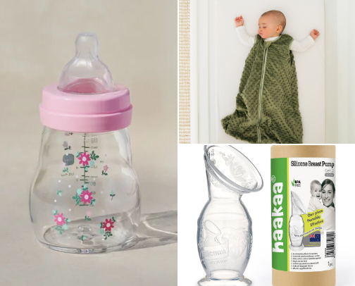 Fav baby items (that worked for me 🙌) cover photo collage