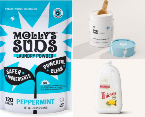 Clean home products non toxic cover photo collage