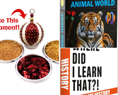 Family game and crafts night activities cover photo collage