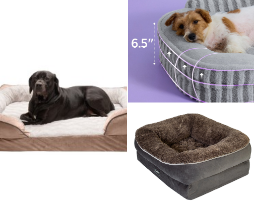 Best Dog Beds for Comfort, Orthopedic Support & Multi-Dog Homes cover photo collage