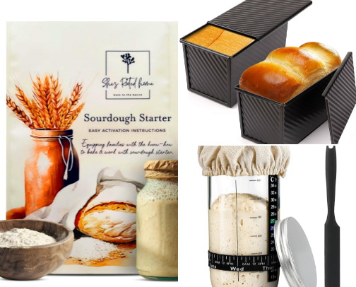 Sourdough for Beginners cover photo collage