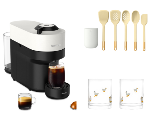 Aesthetic yet practical kitchen items cover photo collage