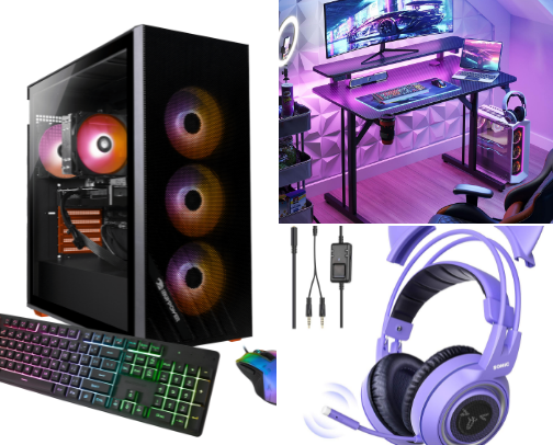 I Love Gaming!!! cover photo collage