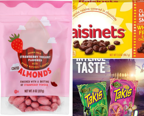 Snacks cover photo collage