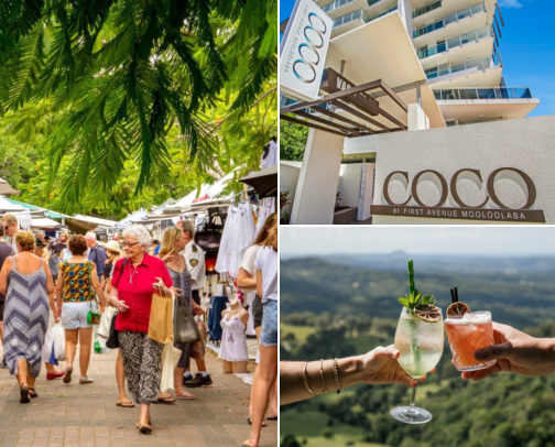 A Long Weekend on the Sunshine Coast, QLD cover photo collage