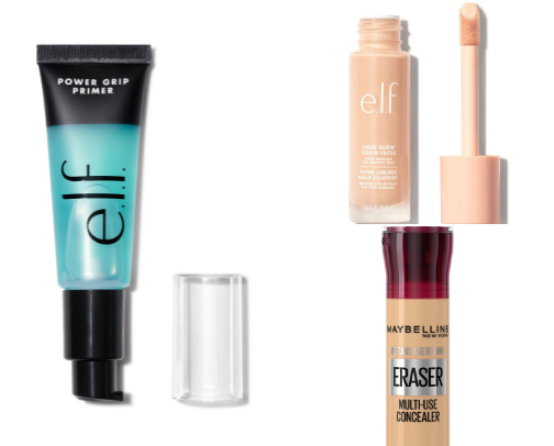 Affordable beauty products💵 cover photo collage