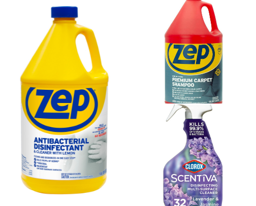 Household Cleaners cover photo collage