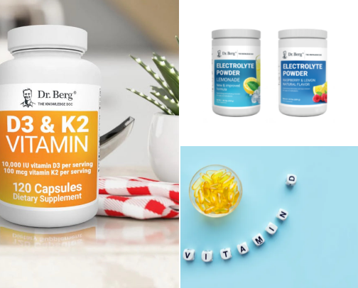 Dr. Berg Supplement cover photo collage