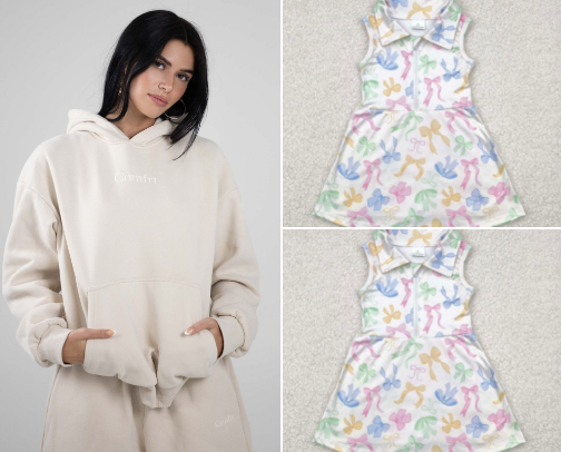 Clothes cover photo collage