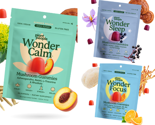 15% Off Plant People - Vegan Gummies for Focus, Sleep, Stress & More cover photo collage