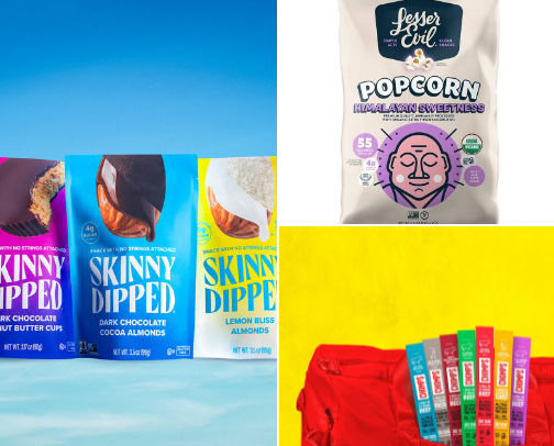 Healthy Snacks cover photo collage