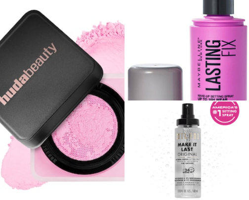 makeup lover essentials 💋 cover photo collage