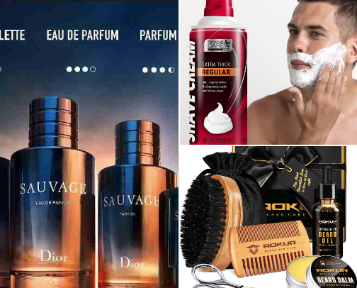 The best skin care combo for Men ✨ cover photo collage