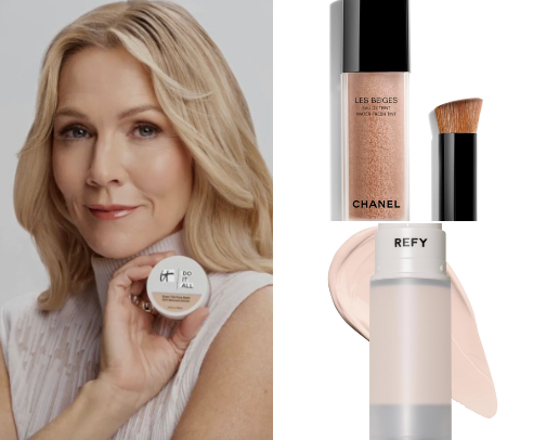 My Makeup Picks for Gracefully Aging Skin cover photo collage