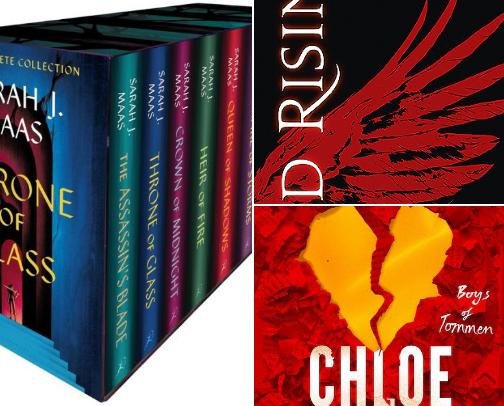 Favorite Book Series cover photo collage