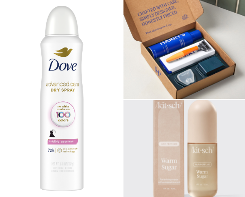 My favorite sensory-friendly hygiene products! cover photo collage