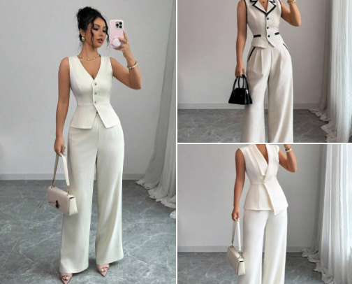 Hot Two-Piece Outfits for Rectangular Girlies cover photo collage