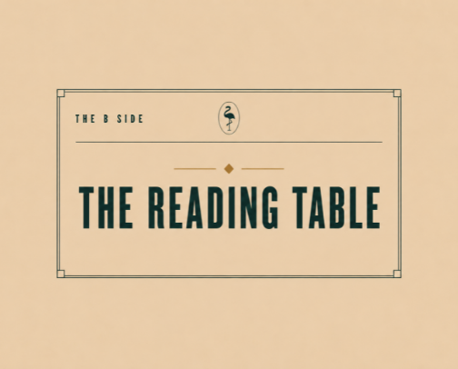 The Reading Table cover photo collage
