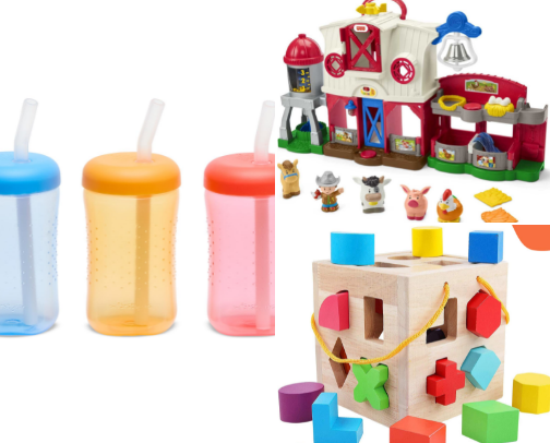 My 14 month old must haves🩵 cover photo collage