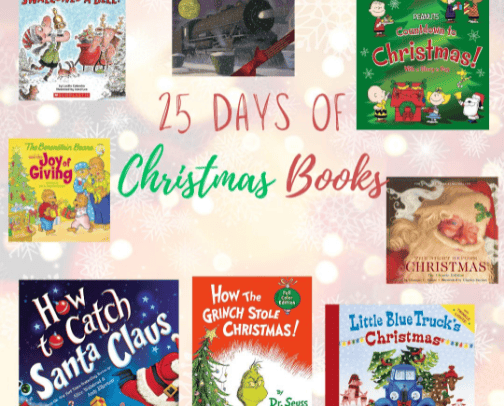 25 Days of Christmas Reading cover photo collage