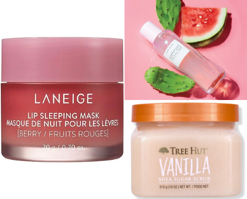 Favorite Beauty Products cover photo collage