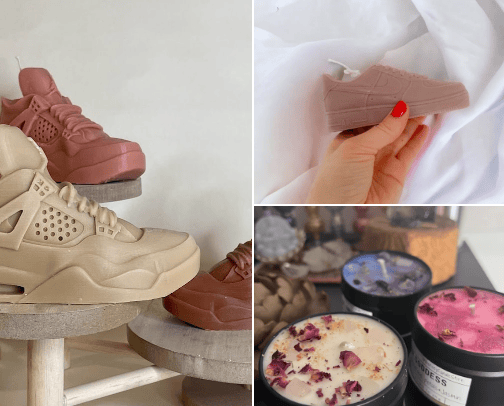 Candles *can't believe cover photo collage