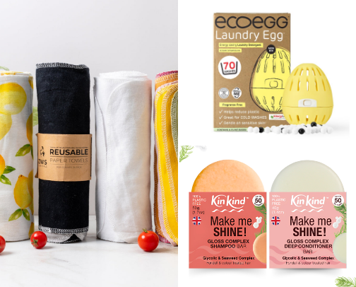 Eco-friendly swaps that don't cost a fortune! cover photo collage