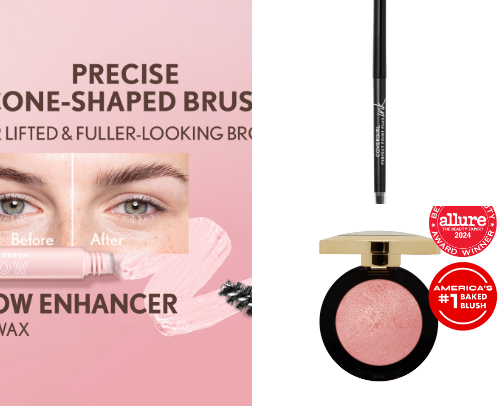 Drugstore makeup that gives that hi-end look 🖤 cover photo collage